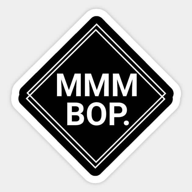 MMMBOP Sticker by Ville Otila Abstract